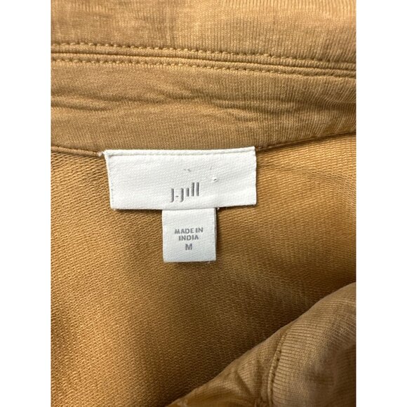 J. Jill Button Front Jacket Pockets Womens Casual Fit Long Sleeve Size M - Picture 7 of 11